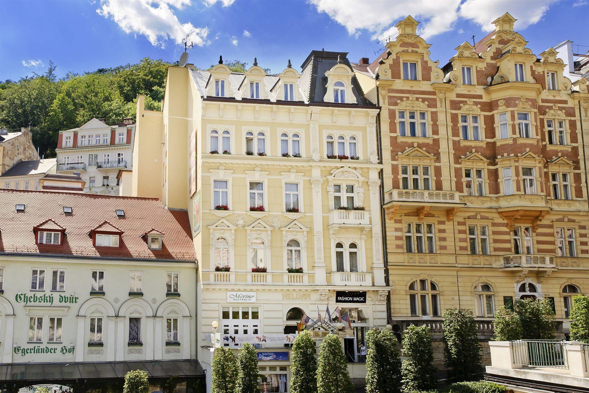 Heluan Hotel Karlsbad Eksteriør billede