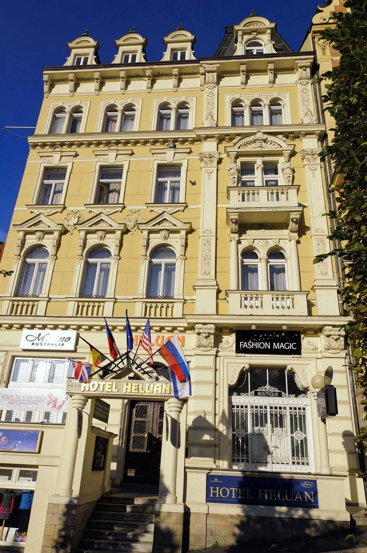 Heluan Hotel Karlsbad Eksteriør billede
